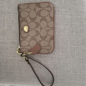 Genuine Coach Wristlet